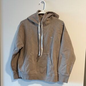 Figs Tan Hoodie Sweatshirt